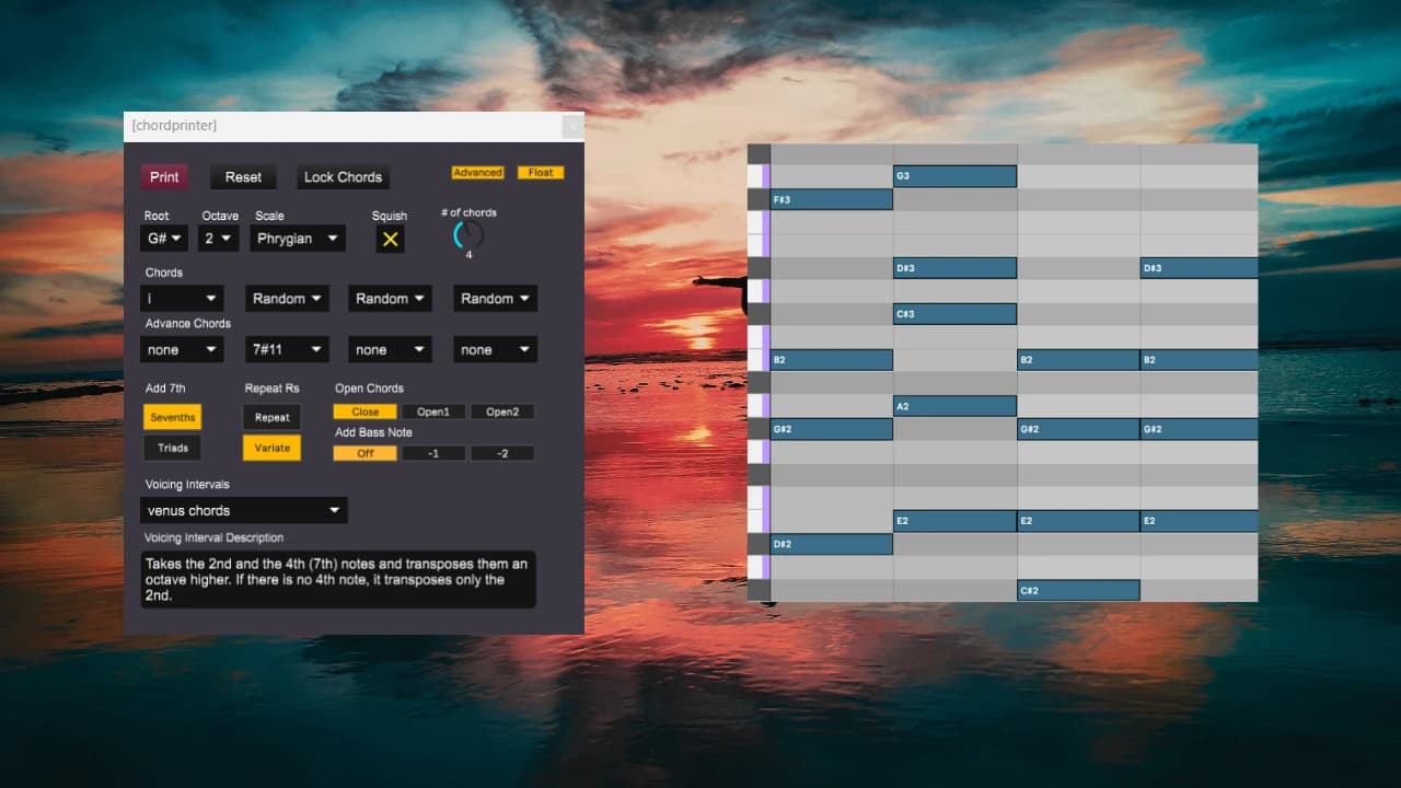 Chordprinter