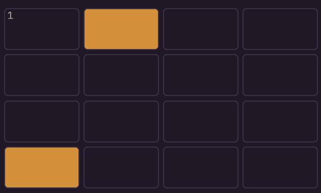Arp fill gesture for an up-down pattern
